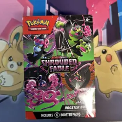 Pokemon Shrouded Fable Booster Bundle - 6 Packs - Factory Sealed - English - Image 1