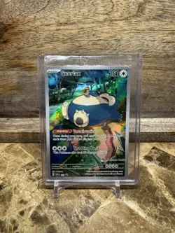 Scarlet and Violet 151 Snorlax Pokemon Center ETB Stamped Promo Sealed - Image 1