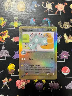 Magneton - 35/97 - Uncommon - Reverse Holo Lightly Played Pokemon EX - Dragon - Image 1