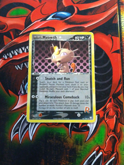Rocket's Meowth - 46/109 - Uncommon Team Rocket Returns Pokemon TCG HP+ - Image 1