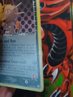 Rocket's Meowth - 46/109 - Uncommon Team Rocket Returns Pokemon TCG HP+ - Image 5
