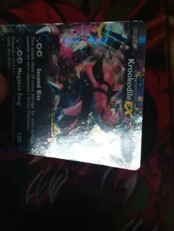 Krookodile EX - XY25 - Ultra Black Star Promo Holo - Pokemon TCG HP - Image 3