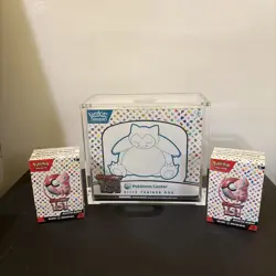 Pokemon Center 151 Elite Trainer Box ETB + Booster Bundles + Acrylic Case - Image 1