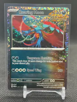 2025 McDonald’s Pokemon Dragon Discovery - Roaring Moon - 011/015 - HOLO - Image 1