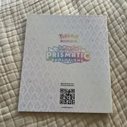 Pokemon Prismatic Evolutions ETB Player’s Guide Booklet - Image 2