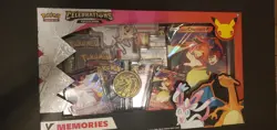 Pokemon Celebrations V Memories Collection Box 25th Anniversary Lance Charizard - Image 1