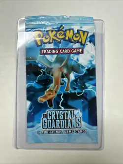 Pokemon EX Crystal Guardians English Booster Pack Charizard Artwork (Pkg only) - Image 1