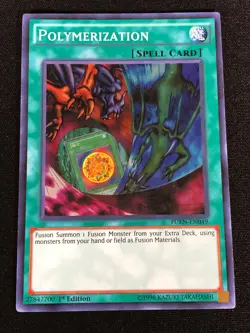 Yugioh Polymerization FUEN-EN049 1st Super (NM) - Image 1