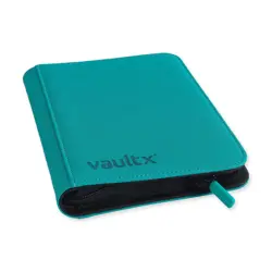 Vault X Ocean Blue 4-Pocket Exo-Tec Zip Binder - 160 Cards - New - Image 3