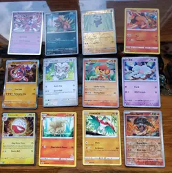 Pokemon TCG Lot of 12 Mixed Card Set - Image 1
