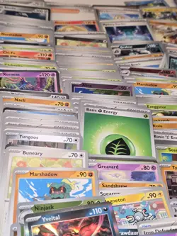Lot of ~300 Pokemon Cards from Mega Evolution - Holo, Reverse, And Bulk - Mint - Image 3