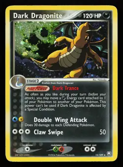 Dark Dragonite 15/109 Holo Rare EX Team Rocket Returns Pokemon Card - Image 1