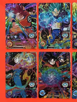 Son Goku Vegeta Super Dragon Ball Heroes CP Card SH1 CP Complete set of 8 cards - Image 2