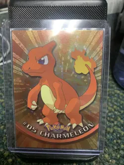 Charmeleon No 5 2000 Tv Animation Topps Chrome Holo Pokemon Card. - Image 1