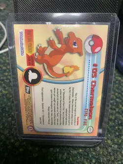 Charmeleon No 5 2000 Tv Animation Topps Chrome Holo Pokemon Card. - Image 2