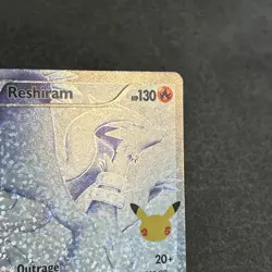 Pokemon Celebrations Reshiram Holo TCG Card 113/114 Classic Collection NM - Image 3