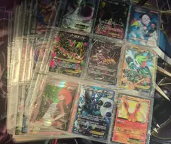 🔥🥵 Lot Of 99 ONLY HOLOS Modern Pokemon Cards Collection Binder EX/V/VStar/VMax - Image 1