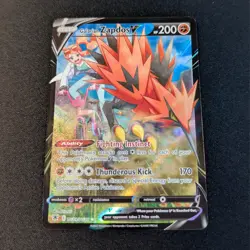 Galarian Zapdos V TG19/TG30 SWSH10 Astral Radiance Trainer Gallery Pokemon Card - Image 1