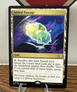 MTG Commander EOE R Fabled Passage #0060 Fresh Pull - Image 1