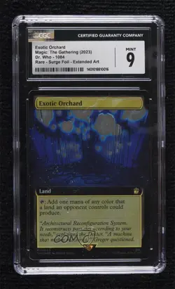 Extended Art - Exotic Orchard Surge Foil Magic: Universes Beyond: Doctor Who - Image 1