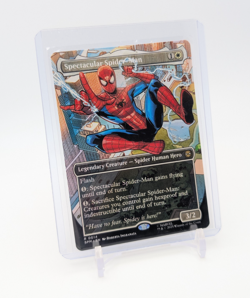MTG - Spectacular Spider-Man - Borderless Rare #14 - Spider-Man NM - Image 1