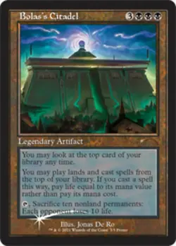 [1x] Bolas's Citadel - Retro Frame Promo Foil Near Mint, English Misc Promos MTG - Image 1