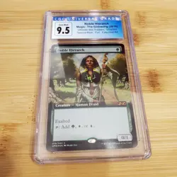 1x Noble Hierarch, Foil Box Topper Ultimate Masters, CGC Gem Mint 9.5, MTG NM - Image 1