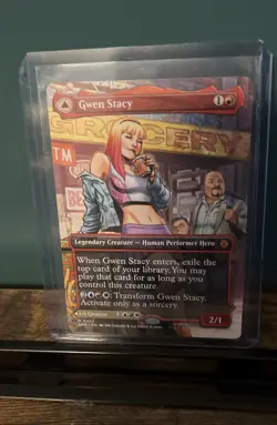 Gwen Stacy (0202) (Borderless) Marvel's Spider-Man Regular - Image 1