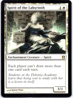 #27 Spirit of the Labyrinth MTG Born of the Gods Rare - Image 1