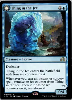 Thing in the Ice - R - Shadows over Innistrad - 92 - NM - Regular - Image 1