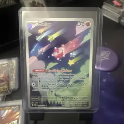 Pokemon TCG Minior 201/182 Sv04: Paradox Rift Holo Full Art Near Mint - Image 1