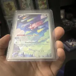 Pokemon TCG Minior 201/182 Sv04: Paradox Rift Holo Full Art Near Mint - Image 2