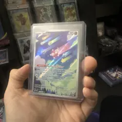 Pokemon TCG Minior 201/182 Sv04: Paradox Rift Holo Full Art Near Mint - Image 3