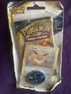 Pokemon Sun & Moon Unbroken Bonds Blister Pack Eevee SEALED (see description) - Image 1