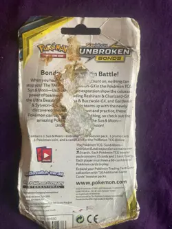 Pokemon Sun & Moon Unbroken Bonds Blister Pack Eevee SEALED (see description) - Image 2
