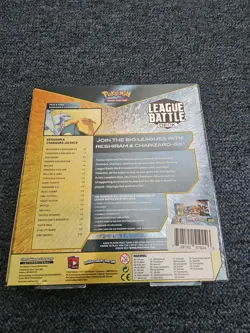 Pokemon Reshiram & Charizard-GX League Battle Deck Factory Sealed - Image 2