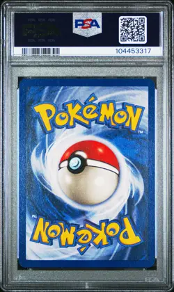 1999 POKEMON FOSSIL 1ST ED #25 LAPRAS PSA 8 - Image 2