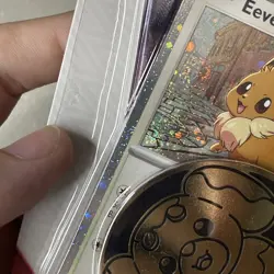 Pokemon TCG Destined Rivals Blister Pack 1 Booster Pack Eevee Promo 2-3 Swirls! - Image 5