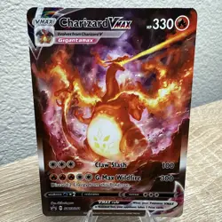 Pokemon TCG Charizard VMAX SWSH261 Black Star Promos Holo NM - Image 3