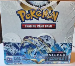 Pokemon TCG Sword&Shield Silver Tempest Booster Box 36 Packs Factory Sealed 2022 - Image 2