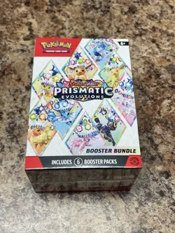 Pokemon TCG Prismatic Evolutions Booster Bundle New Sealed Ready To Ship - Image 1