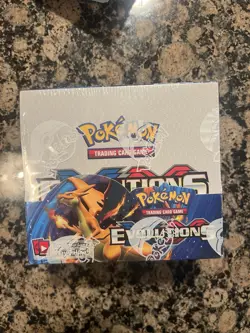 Pokemon XY Evolutions Booster Box Factory Sealed - Image 1