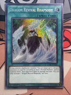 Dragon Revival Rhapsody - NM - LCKC-EN109 - 1st Ed - Secret Rare - Yu-Gi-Oh! TCG - Image 1