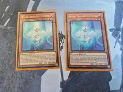 Yugioh 2x Spectral, Dragon Ruler of Flickers ALIN-EN018 Ultra Rare NM 1st - Image 1