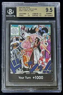 BGS 9.5 One Piece OP07 Don Card Alt Art - English - 500 Years in the Future - Image 1
