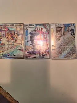 Lot Of 3 Full Art Pokemon Cards - Image 1
