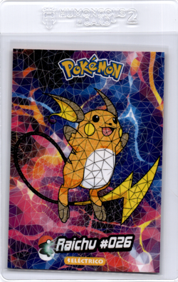 Raichu Pokemon card Crystal collection - Image 1