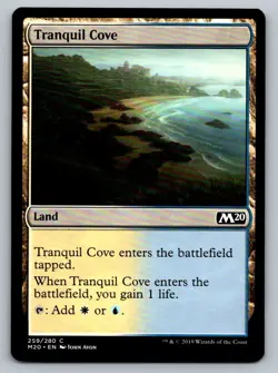 Tranquil Cove Magic the Gathering Core Set 2020 M20 MTG Card FREE SHIPPING ! - Image 3
