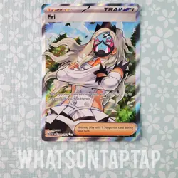 Pokemon Card Eri 199/162 Secret Rare Scarlet Violet Temporal Forces Singles LP - Image 1