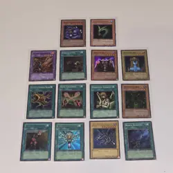 Yu-Gi-Oh 14 Card Lot Of LOB SDK SDD LON SDY MRL SDJ SDP SDY Holographic Rare VTG - Image 1